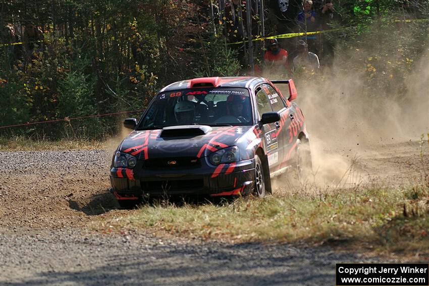 Gabe Jacobsohn / Jason Hack Subaru WRX STi on SS1, Al's Playground I.