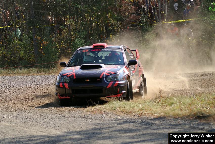 Gabe Jacobsohn / Jason Hack Subaru WRX STi on SS1, Al's Playground I.