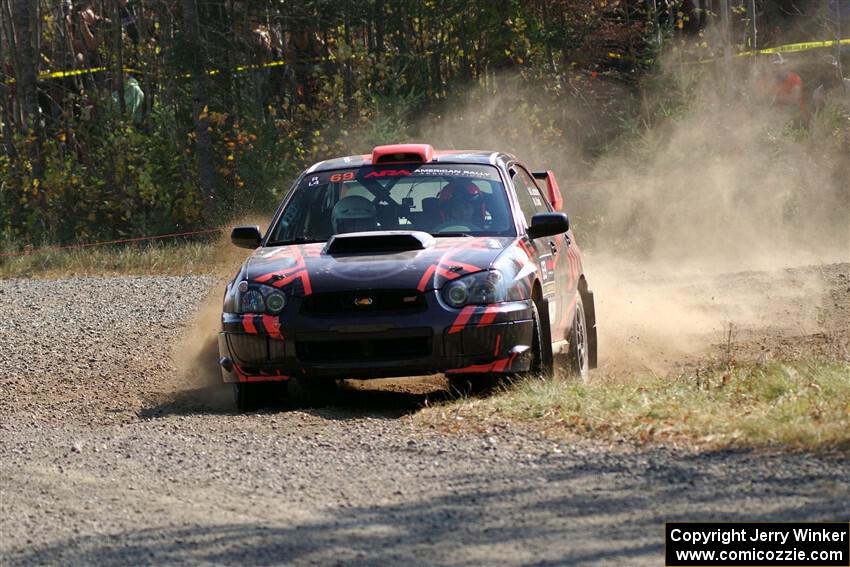 Gabe Jacobsohn / Jason Hack Subaru WRX STi on SS1, Al's Playground I.