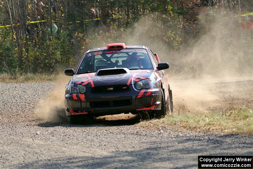 Gabe Jacobsohn / Jason Hack Subaru WRX STi on SS1, Al's Playground I.