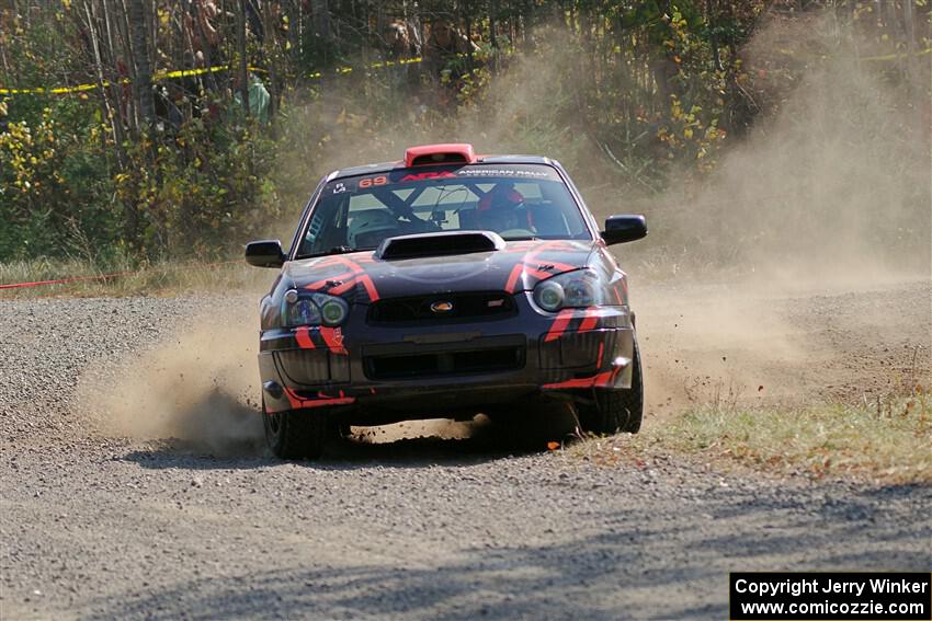 Gabe Jacobsohn / Jason Hack Subaru WRX STi on SS1, Al's Playground I.