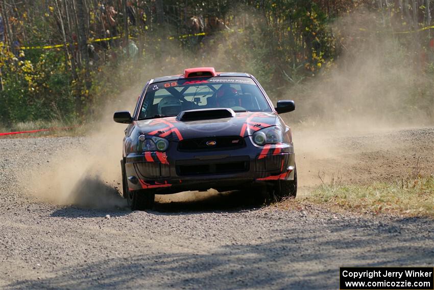 Gabe Jacobsohn / Jason Hack Subaru WRX STi on SS1, Al's Playground I.