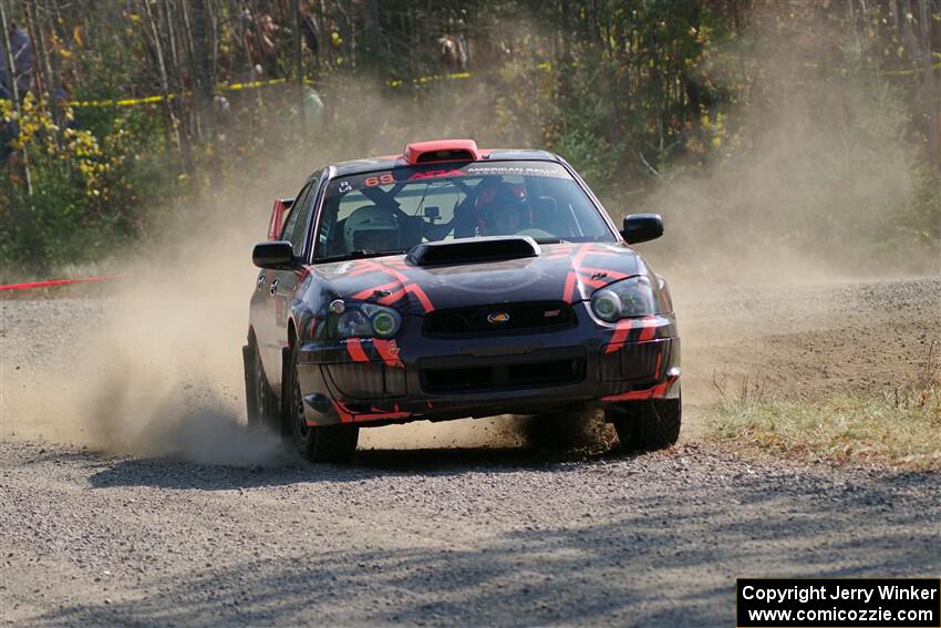 Gabe Jacobsohn / Jason Hack Subaru WRX STi on SS1, Al's Playground I.