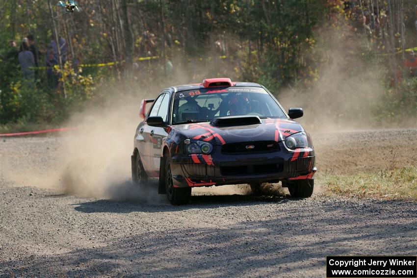 Gabe Jacobsohn / Jason Hack Subaru WRX STi on SS1, Al's Playground I.