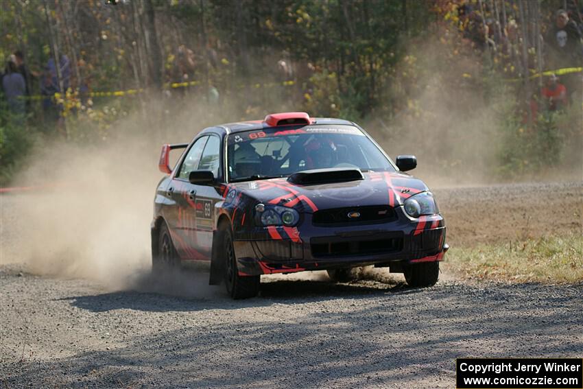 Gabe Jacobsohn / Jason Hack Subaru WRX STi on SS1, Al's Playground I.