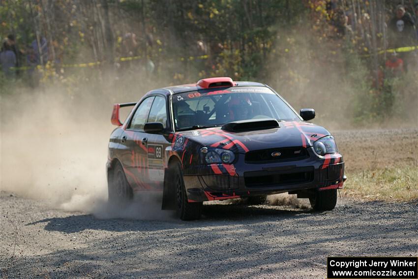 Gabe Jacobsohn / Jason Hack Subaru WRX STi on SS1, Al's Playground I.