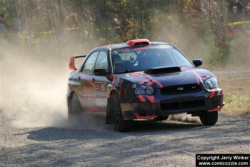 Gabe Jacobsohn / Jason Hack Subaru WRX STi on SS1, Al's Playground I.