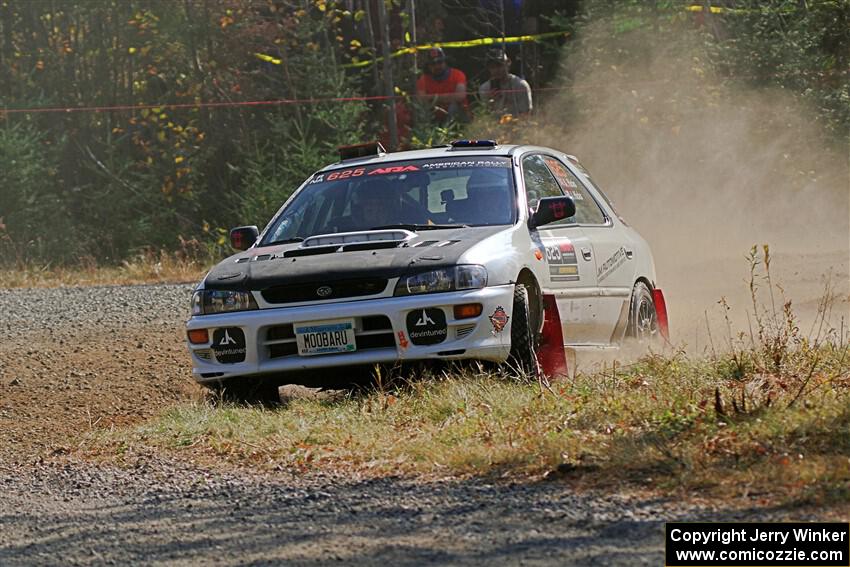 Aidan Hicks / John Hicks Subaru Impreza Wagon on SS1, Al's Playground I.