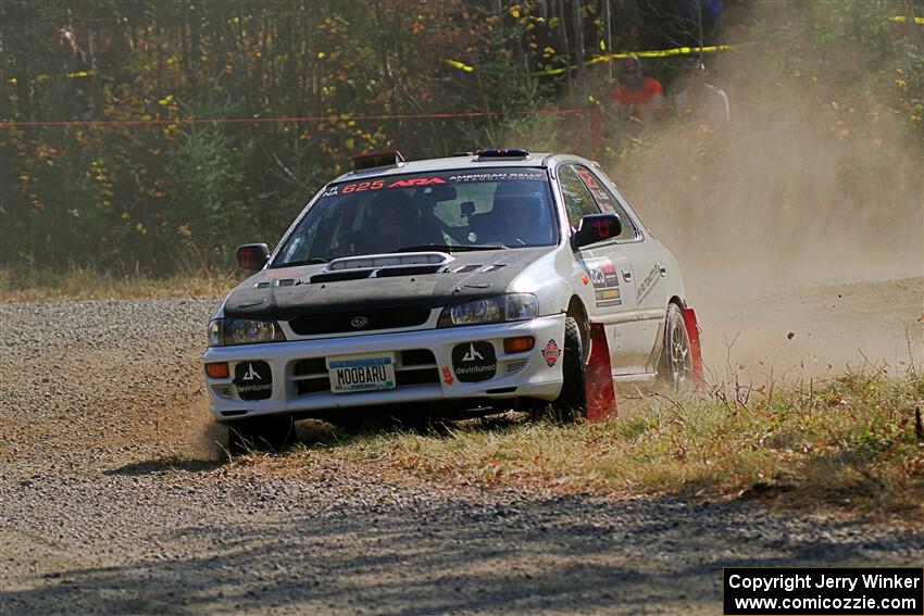 Aidan Hicks / John Hicks Subaru Impreza Wagon on SS1, Al's Playground I.