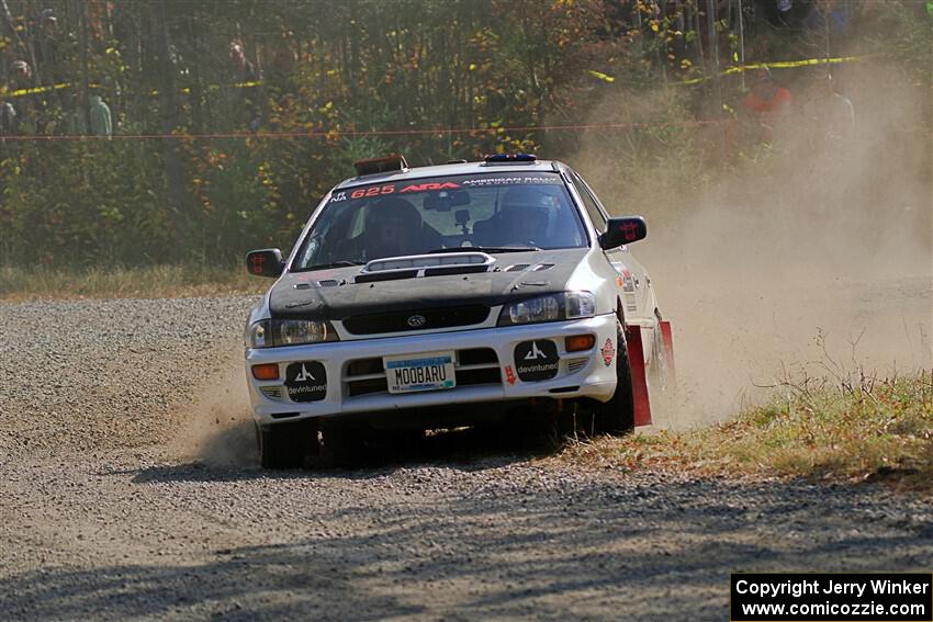 Aidan Hicks / John Hicks Subaru Impreza Wagon on SS1, Al's Playground I.