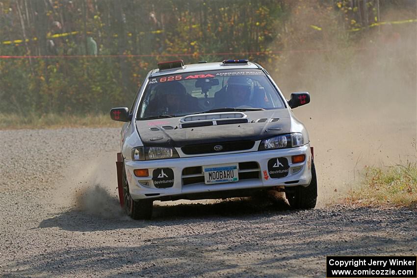 Aidan Hicks / John Hicks Subaru Impreza Wagon on SS1, Al's Playground I.