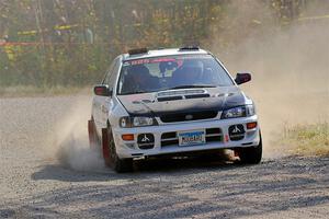 Aidan Hicks / John Hicks Subaru Impreza Wagon on SS1, Al's Playground I.