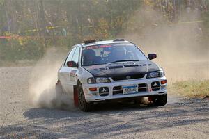 Aidan Hicks / John Hicks Subaru Impreza Wagon on SS1, Al's Playground I.