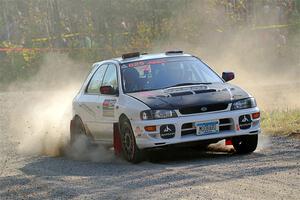 Aidan Hicks / John Hicks Subaru Impreza Wagon on SS1, Al's Playground I.