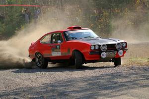 Mike Hurst / Randall Short Ford Capri on SS1, Al's Playground I.