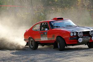 Mike Hurst / Randall Short Ford Capri on SS1, Al's Playground I.