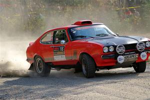 Mike Hurst / Randall Short Ford Capri on SS1, Al's Playground I.