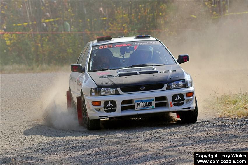 Aidan Hicks / John Hicks Subaru Impreza Wagon on SS1, Al's Playground I.