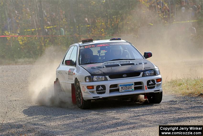 Aidan Hicks / John Hicks Subaru Impreza Wagon on SS1, Al's Playground I.