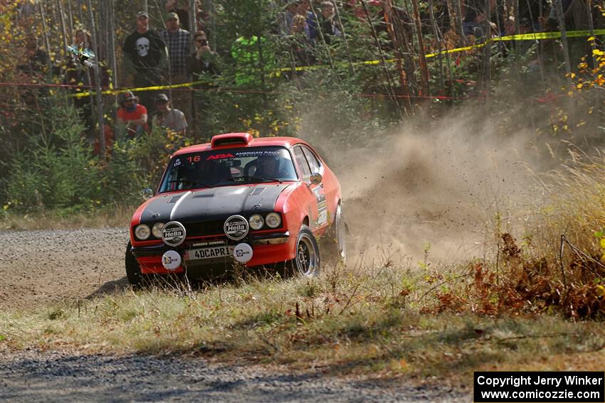 Mike Hurst / Randall Short Ford Capri on SS1, Al's Playground I.