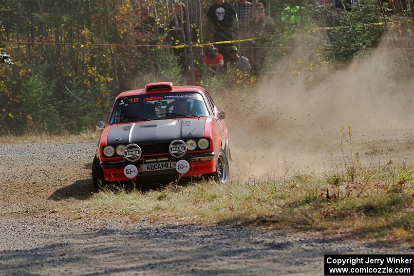 Mike Hurst / Randall Short Ford Capri on SS1, Al's Playground I.