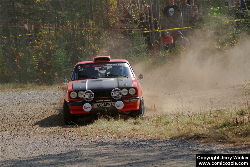 Mike Hurst / Randall Short Ford Capri on SS1, Al's Playground I.