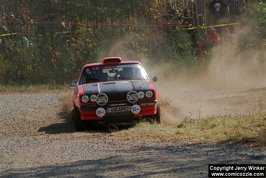 Mike Hurst / Randall Short Ford Capri on SS1, Al's Playground I.