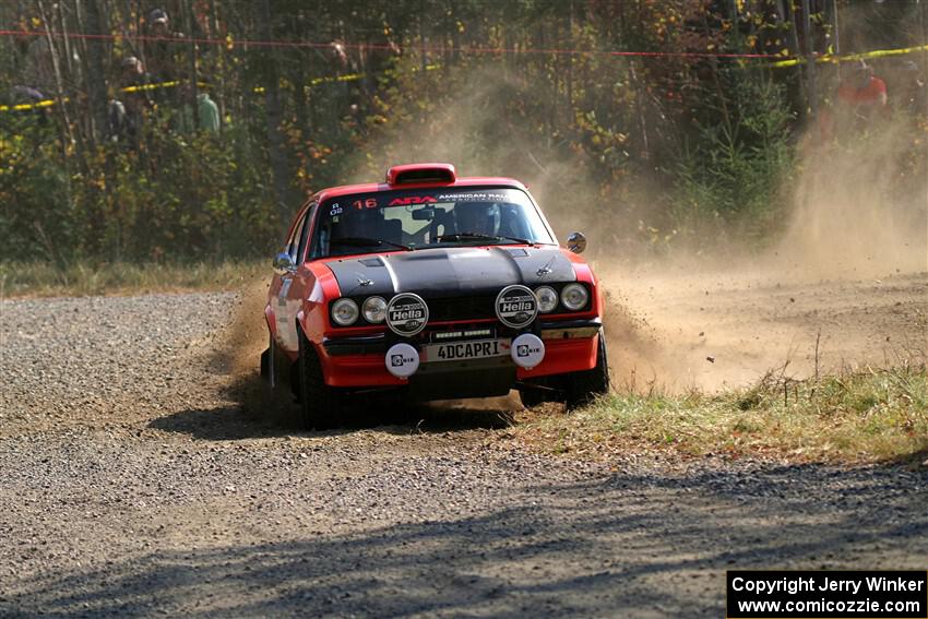 Mike Hurst / Randall Short Ford Capri on SS1, Al's Playground I.