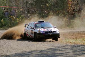 Scott Crouch / Elizabeth Crouch Subaru WRX on SS1, Al's Playground I.