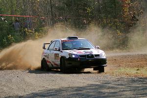 Scott Crouch / Elizabeth Crouch Subaru WRX on SS1, Al's Playground I.