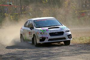 Jamey Randall / Andrew Rausch Subaru WRX on SS1, Al's Playground I.