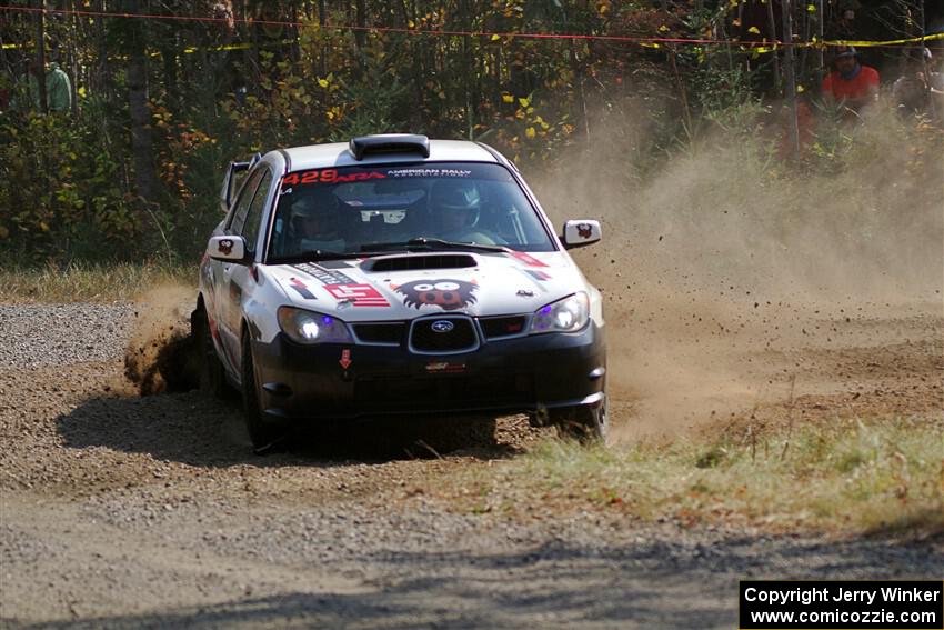 Scott Crouch / Elizabeth Crouch Subaru WRX on SS1, Al's Playground I.