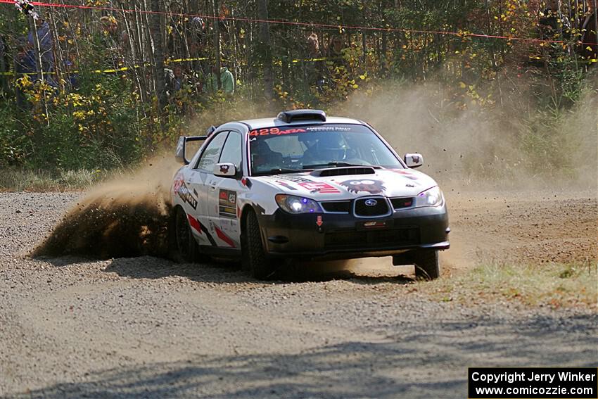 Scott Crouch / Elizabeth Crouch Subaru WRX on SS1, Al's Playground I.