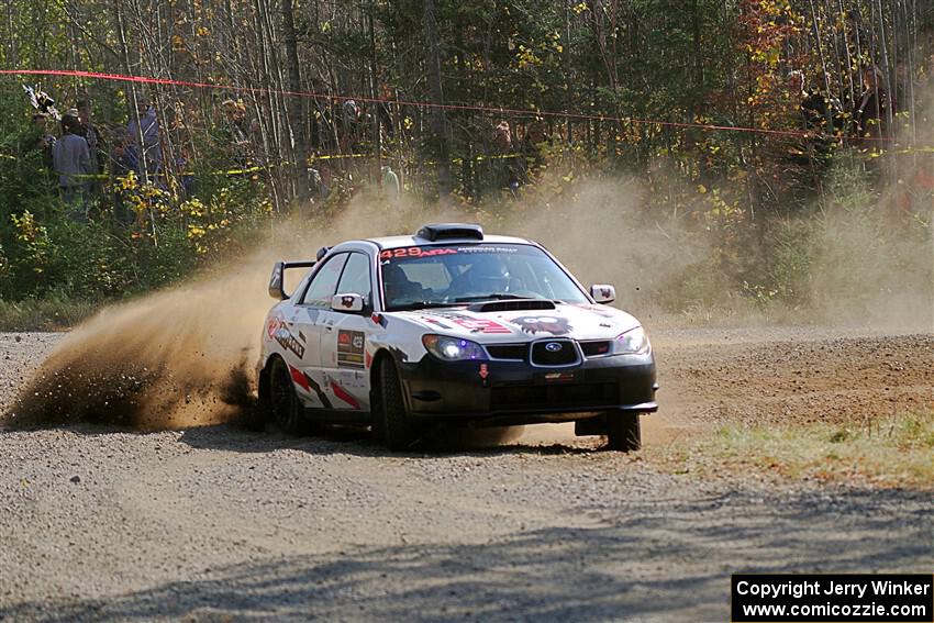 Scott Crouch / Elizabeth Crouch Subaru WRX on SS1, Al's Playground I.