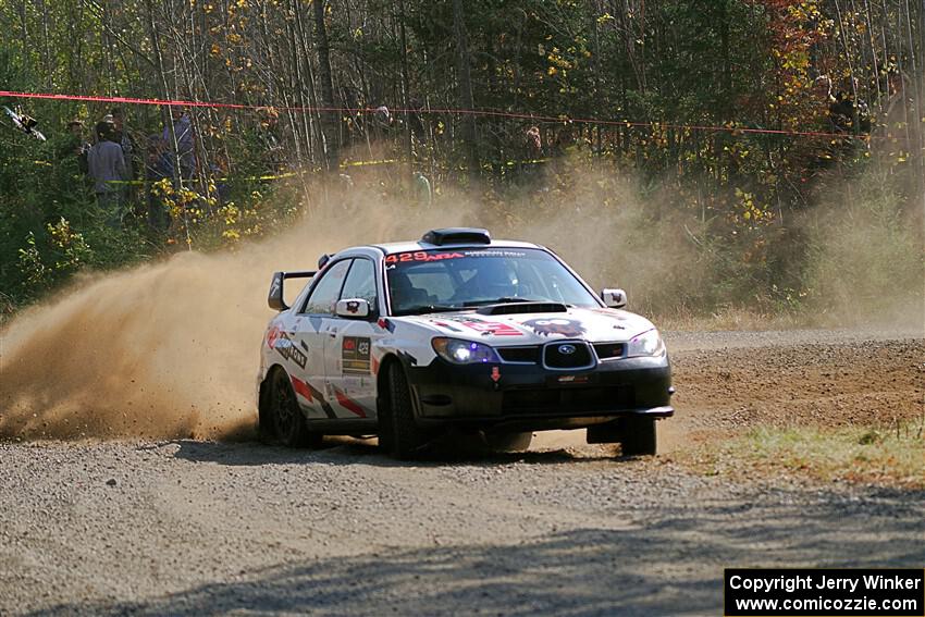 Scott Crouch / Elizabeth Crouch Subaru WRX on SS1, Al's Playground I.