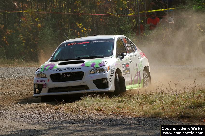 Jamey Randall / Andrew Rausch Subaru WRX on SS1, Al's Playground I.