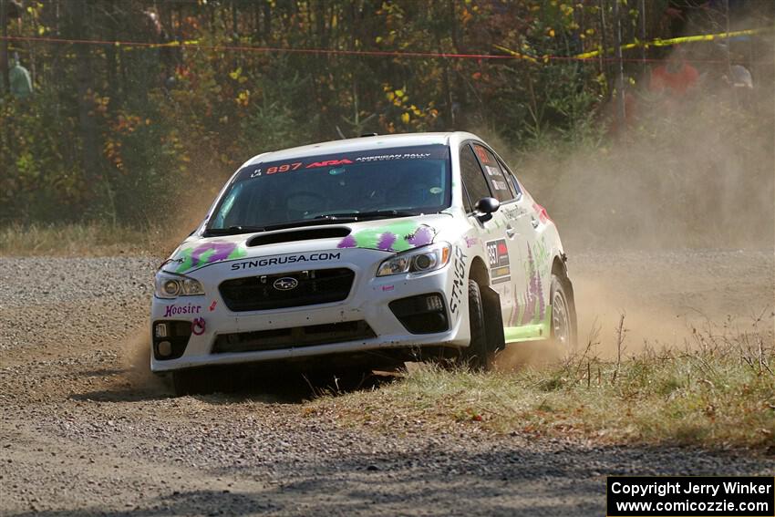 Jamey Randall / Andrew Rausch Subaru WRX on SS1, Al's Playground I.