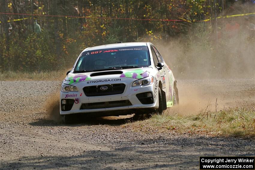 Jamey Randall / Andrew Rausch Subaru WRX on SS1, Al's Playground I.