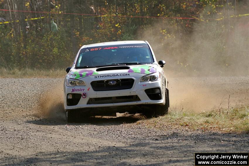 Jamey Randall / Andrew Rausch Subaru WRX on SS1, Al's Playground I.