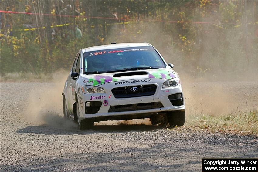 Jamey Randall / Andrew Rausch Subaru WRX on SS1, Al's Playground I.