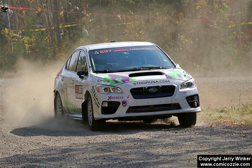 Jamey Randall / Andrew Rausch Subaru WRX on SS1, Al's Playground I.