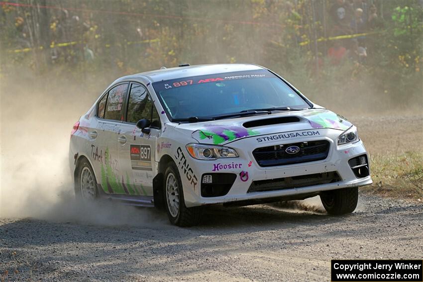 Jamey Randall / Andrew Rausch Subaru WRX on SS1, Al's Playground I.