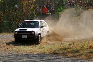 Josh Nykanen / Charlotte Himes VW GTI on SS1, Al's Playground I.