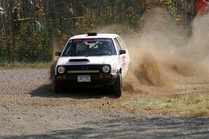 Josh Nykanen / Charlotte Himes VW GTI on SS1, Al's Playground I.