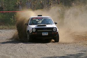 Josh Nykanen / Charlotte Himes VW GTI on SS1, Al's Playground I.