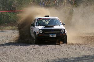 Josh Nykanen / Charlotte Himes VW GTI on SS1, Al's Playground I.