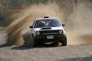 Josh Nykanen / Charlotte Himes VW GTI on SS1, Al's Playground I.