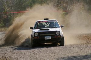 Josh Nykanen / Charlotte Himes VW GTI on SS1, Al's Playground I.