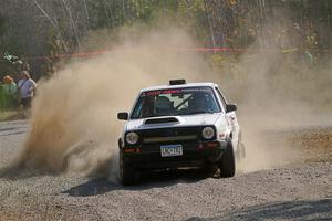 Josh Nykanen / Charlotte Himes VW GTI on SS1, Al's Playground I.