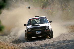 Josh Nykanen / Charlotte Himes VW GTI on SS1, Al's Playground I.